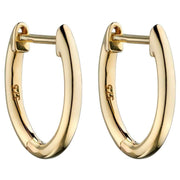 Elements Gold Huggie Earrings - Gold