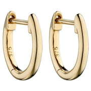 Elements Gold Small Huggie Earrings - Gold
