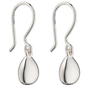 Elements Silver Pebble Earrings - Silver