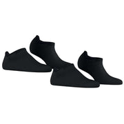 Esprit Active Basic 2 Pack Sneaker Socks - Black