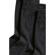 Esprit Basic 2 Pack Socks - Anthracite Melange Grey