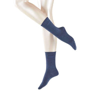 Esprit Basic Pure 2 Pack Socks - Navy Melange