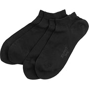 Esprit Basic Sneaker 2 Pack Socks - Black