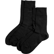 Esprit Basic Soft Cuff 2 Pack Socks - Black