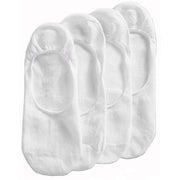 Esprit Basic Sporty Ankle Non-slip 2 Pack Shoe Liners - White