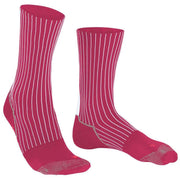 Falke BC Impulse Striped Socks - Rose Pink