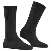 Falke Cosy Wool Boot Socks - Anthra Mel