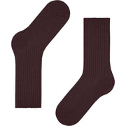 Falke Cosy Wool Boot Socks - Barolo Purple
