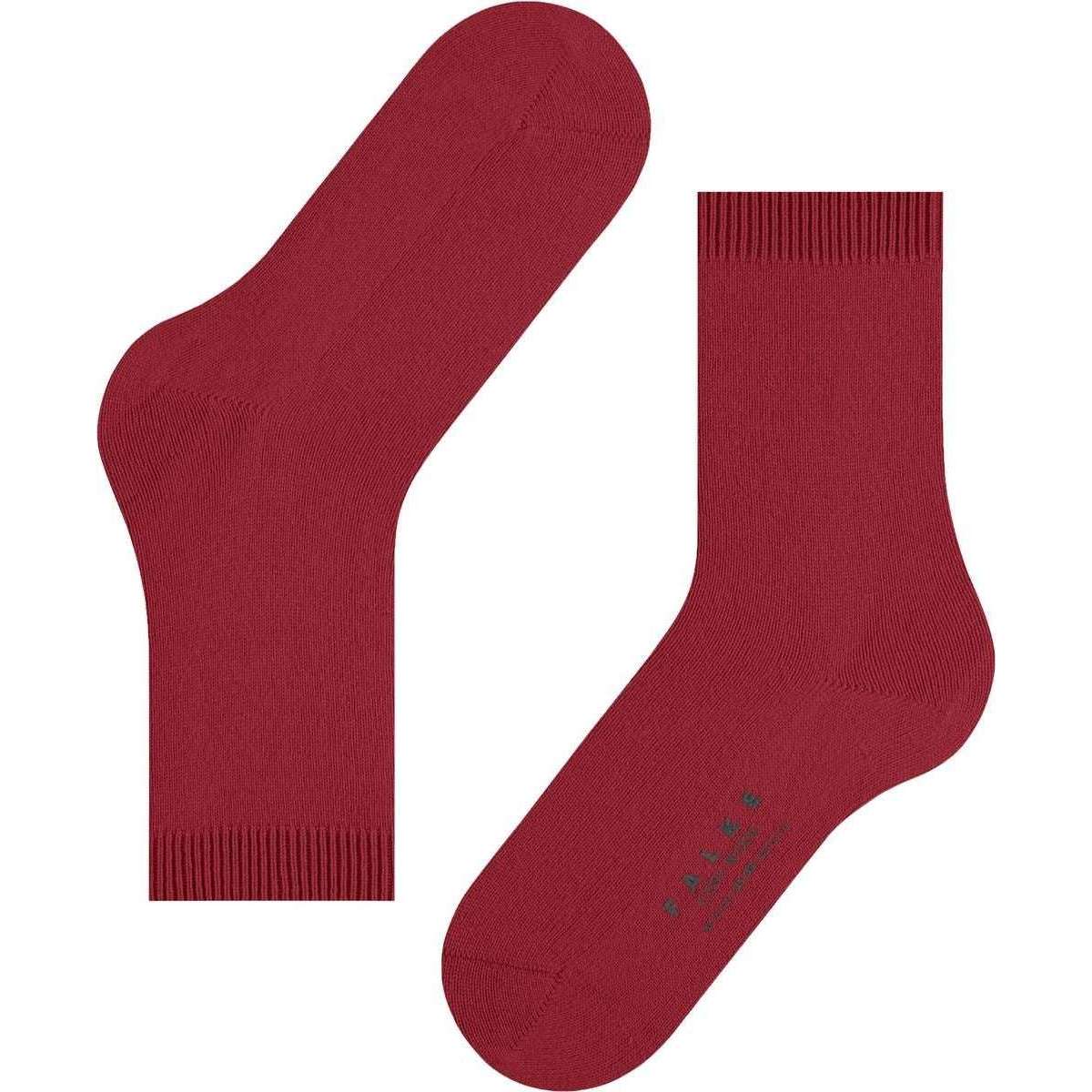Falke Womens Cosy Wool Socks Scarlet Red – KJ Beckett