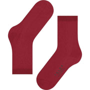Falke Cosy Wool Socks - Scarlet Red