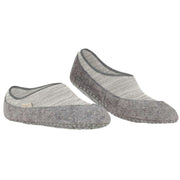Falke Cosyshoe Invisible Slipper Socks - Light Grey Marl