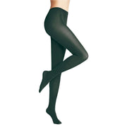 Falke Cotton Touch Tights - Pine Grove Green