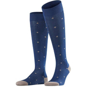 Falke Dot Knee-High Socks - Royal Blue