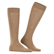 Falke Family Knee High Socks - Nutmeg Mel Beige