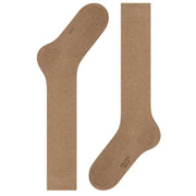 Falke Family Knee High Socks - Nutmeg Mel Beige