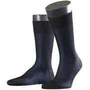 Falke Fine Shadow Socks - Black/Blue
