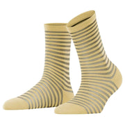 Falke Flash Rib Socks - Mimosa Yellow