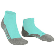 Falke GO2 Short Socks - Fiji Blue
