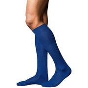 Falke No13 Finest Piuma Cotton Knee High Socks - Royal Blue
