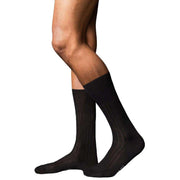 Falke No2 Finest Midcalf Cashmere Socks - Black