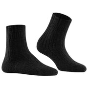 Falke Rib Bed Socks - Black