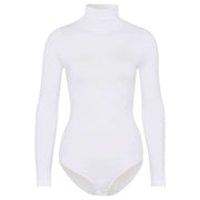 Falke Rich Cotton Long Sleeved Bodysuit - White