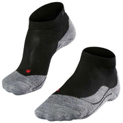 Falke Running 4 Medium Short Socks - Black Mix