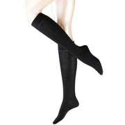 Falke Softmerino Knee High Socks - Black