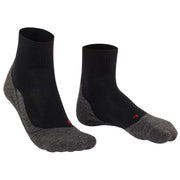 Falke TK5 Wander Wool Short Socks - Black Mix