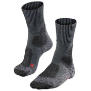 Falke Trekking 1 Extra Strength Socks - Asphlat Melange Grey