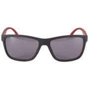 French Connection D Frame Wrap Sunglasses - Black/Red
