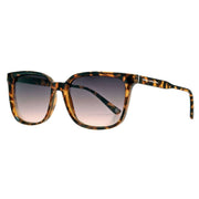 French Connection Fashion Square Sunglasses - Classic Tort Brown