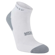 Hilly Active Quarter Min Twin Pack Socks - White/Black/Grey