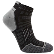 Hilly Twin Skin Socklets - Black/Grey Marl