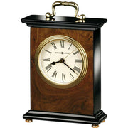 Howard Miller Berkley Tabletop Clock - Black/Brown/Gold