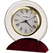 Howard Miller Dana Tabletop Clock - Dark Red/Gold