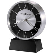 Howard Miller Davis Tabletop Clock - Black/Silver