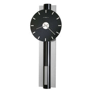 Howard Miller Hudson Wall Clock - Black/Silver