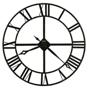 Howard Miller Lacy Wall Clock - Dark Charcoal Grey