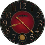Howard Miller Marmon Wall Clock - Charcoal Black