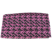 Knightsbridge Neckwear Bow Tie and Cummerbund Set - Black/Pink