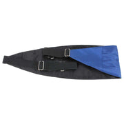 Knightsbridge Neckwear Bow Tie and Cummerbund Set - Blue