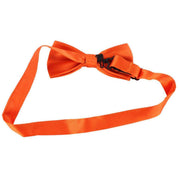 Knightsbridge Neckwear Bow Tie and Cummerbund Set - Orange