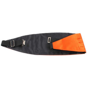 Knightsbridge Neckwear Bow Tie and Cummerbund Set - Orange
