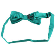 Knightsbridge Neckwear Bow Tie and Cummerbund Set - Teal