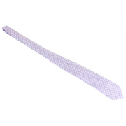 Knightsbridge Neckwear Diamond Tonal Regular Polyester Tie - Purple