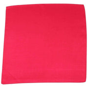 Knightsbridge Neckwear Fine Silk Pocket Square - Red