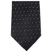 Knightsbridge Neckwear Glitter Tie - Black