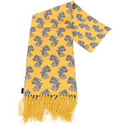 Knightsbridge Neckwear Large Paisley Silk Scarf - Yellow