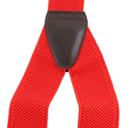 Knightsbridge Neckwear Luxury Braces - Red